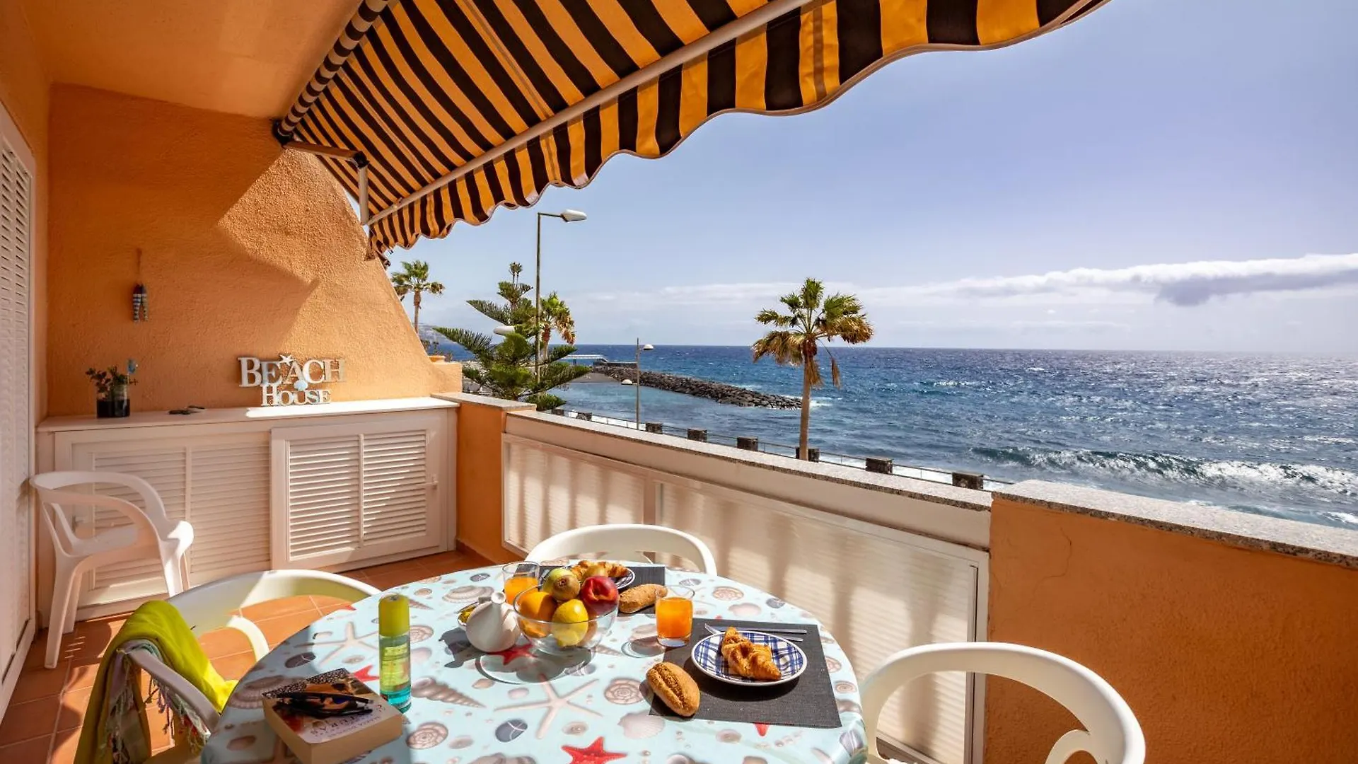 Frente Al Mar - Terraza - Wi-Fi - 1 Min Playa Apartment Santa Cruz de Tenerife