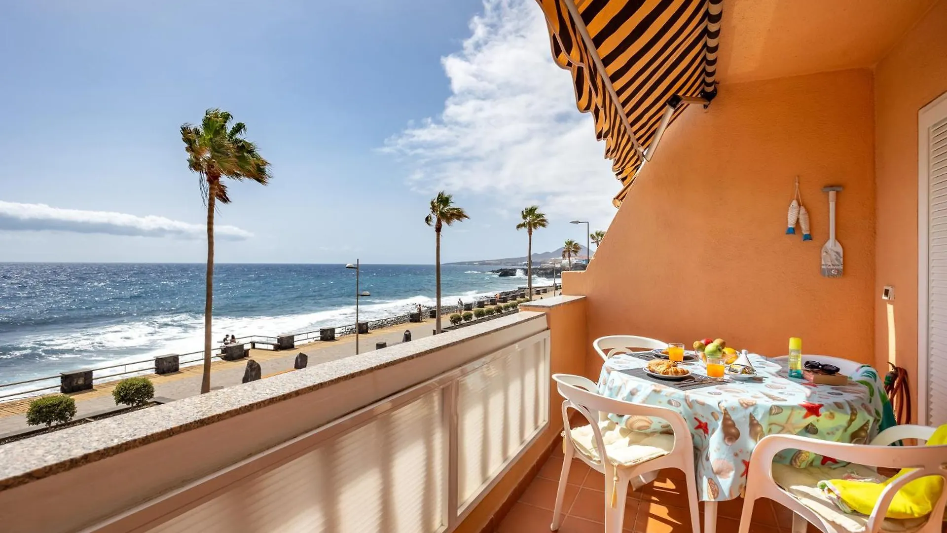 Frente Al Mar - Terraza - Wi-Fi - 1 Min Playa Apartment Santa Cruz de Tenerife