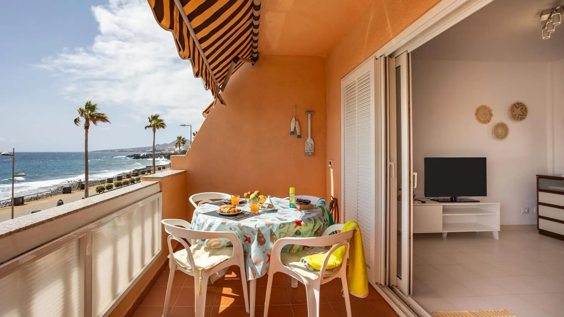 Frente Al Mar - Terraza - Wi-Fi - 1 Min Playa Apartment Santa Cruz de Tenerife 0*,