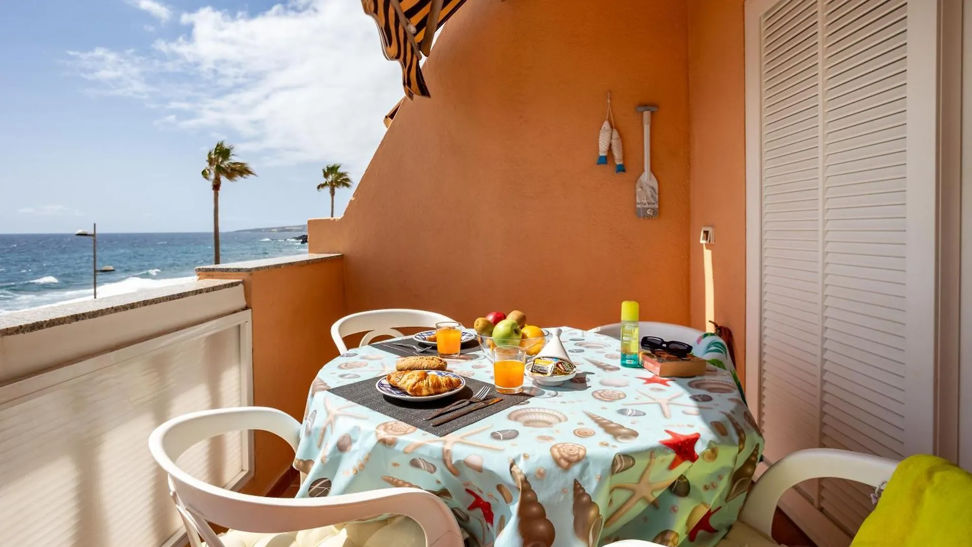 Frente Al Mar - Terraza - Wi-Fi - 1 Min Playa Apartment Santa Cruz de Tenerife