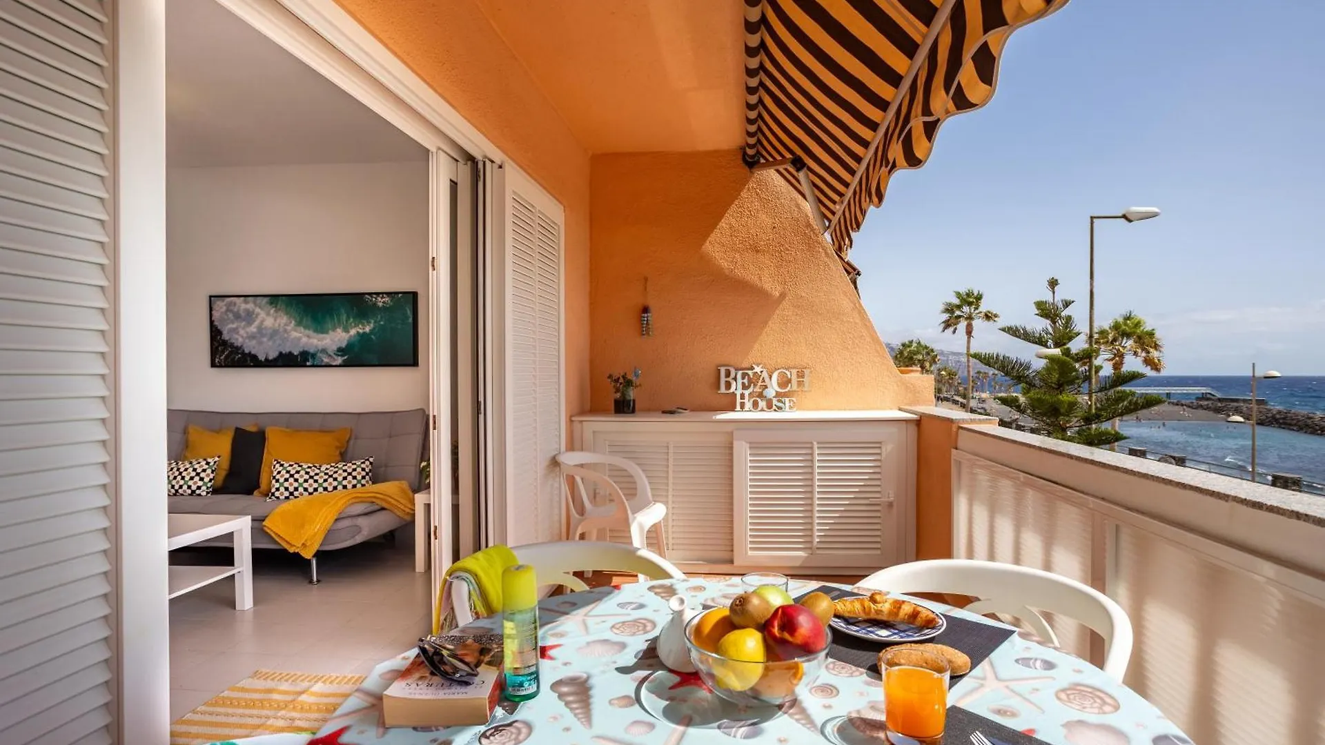 산타크루스데 테네리페 Frente Al Mar - Terraza - Wi-Fi - 1 Min Playa 아파트