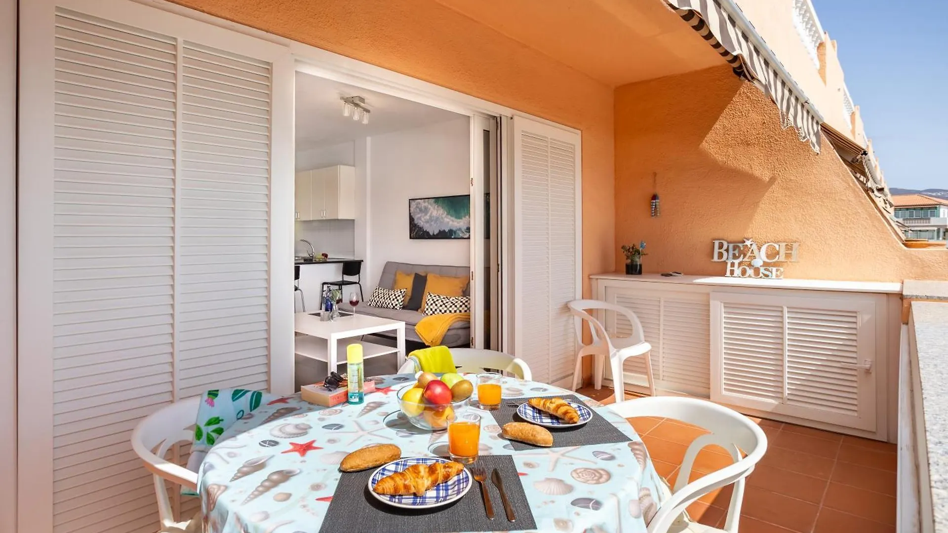 Frente Al Mar - Terraza - Wi-Fi - 1 Min Playa Apartment Santa Cruz de Tenerife Spain