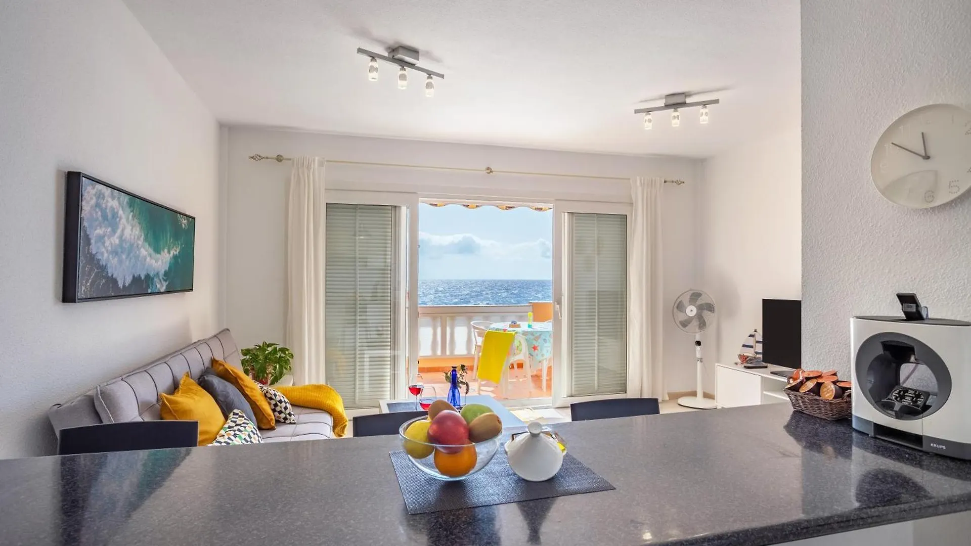 Frente Al Mar - Terraza - Wi-Fi - 1 Min Playa Apartment Santa Cruz de Tenerife