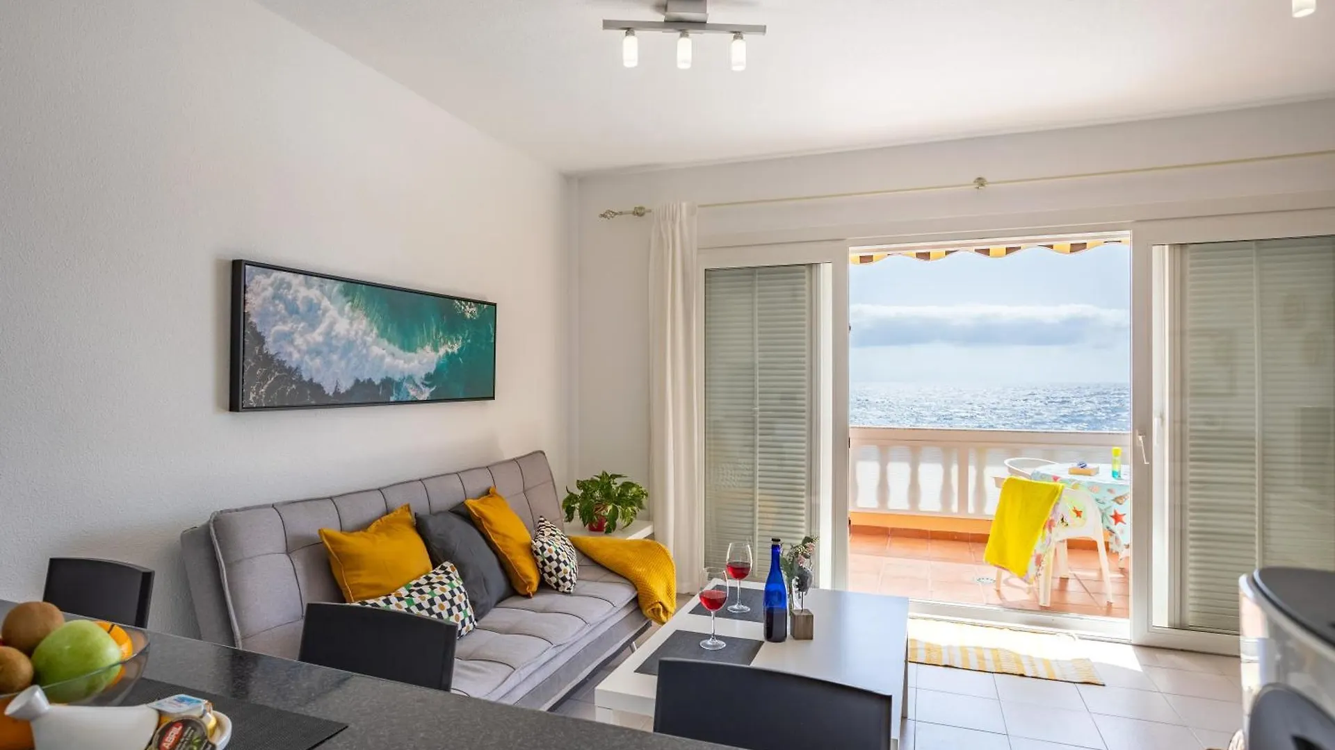 Frente Al Mar - Terraza - Wi-Fi - 1 Min Playa Apartment Santa Cruz de Tenerife